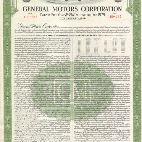 Корпорация Дженерал Моторс, 1979 год - США