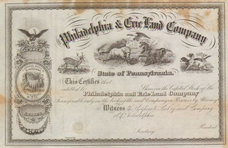 Сертификат Пенсильвания - США