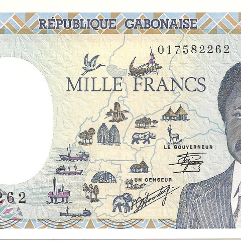 1000 франков, 1985 год