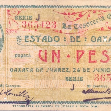 1 песо 1915 год