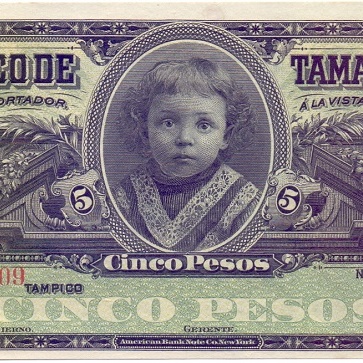 5 песо, 1902 год