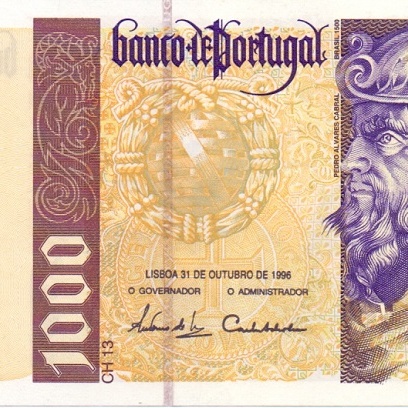 1000 эскудо 1996 год