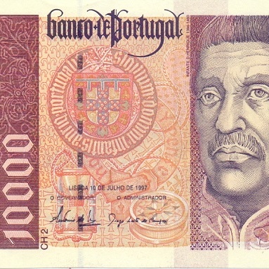 10000 эскудо 1997 год