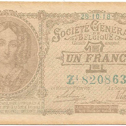 1 франк, 1915 год