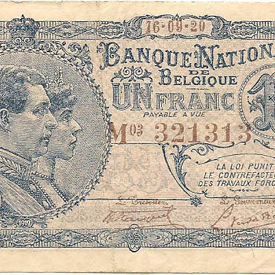 1 франк, 1920 год