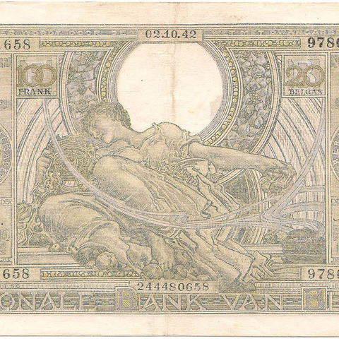100 франков, эмиссия 1933, 1935 годов