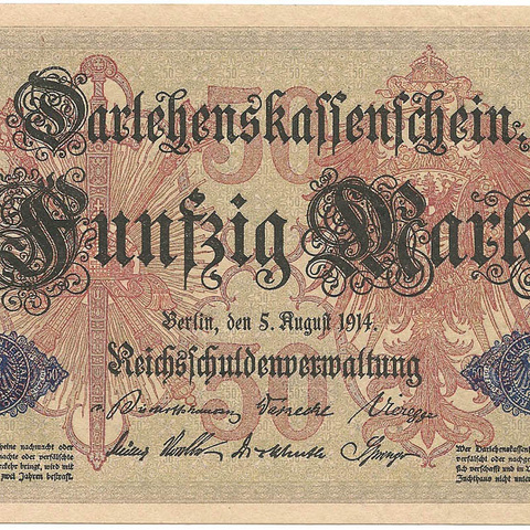 50 марок, 1914 год