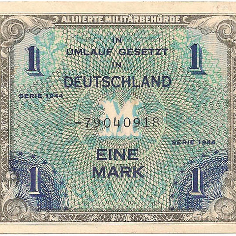 1 марка, 1944 год