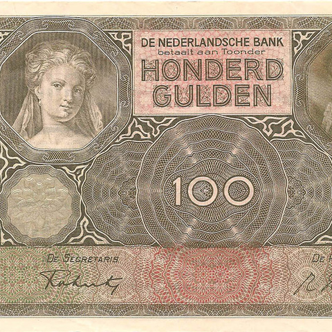 100 гульденов, 1941 год