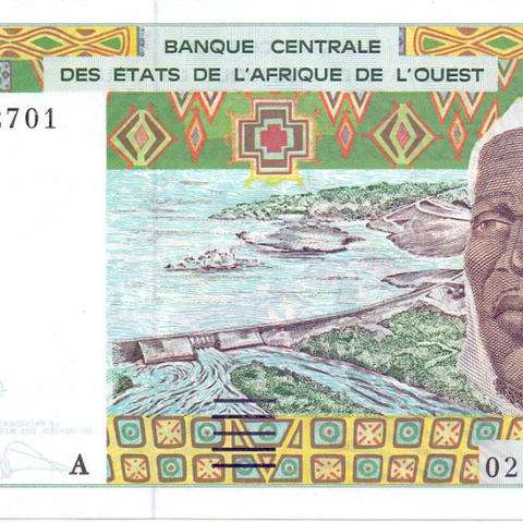 (A) Кот Дивуар, 500 франков КФА, 1991-2002 гг.