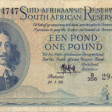 1 фунт, 1959 год