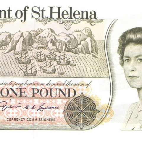 1 фунт, 1986 год UNC