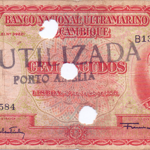1000 эскудо, 1958 год