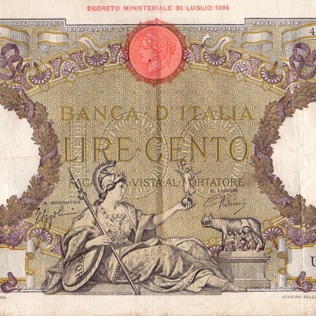 100 лир, 1926 год