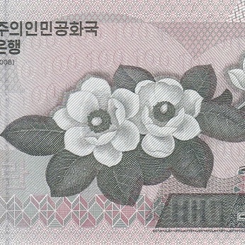100 вон, 2008 год UNC (памятная)