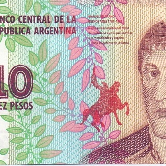 10 песо, 2016 год