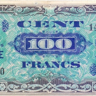 100 франков, 1944 год, серия 5