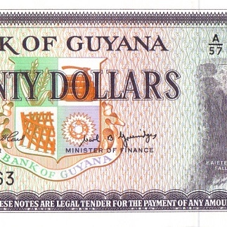 20 долларов, 1966 год UNC
