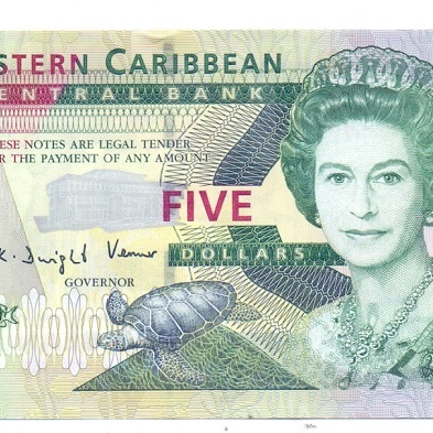 5 долларов, 2008 год UNC