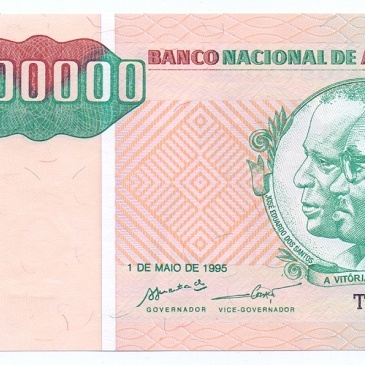 1000000 кванз, 1995 год UNC