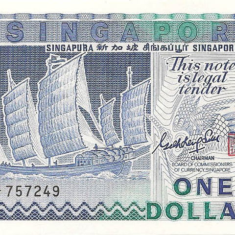1 доллар, 1987 год UNC