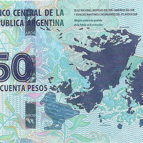 50 песо, 2015 год