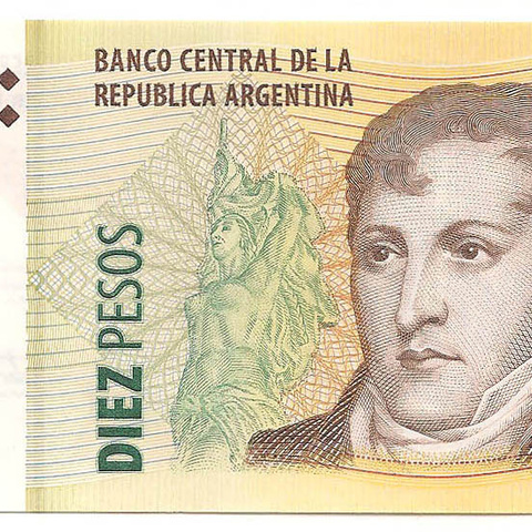 10 песо, 2003 год