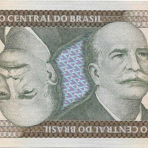 1000 крузейро, 1981-1986 гг.