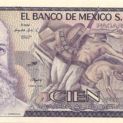 100 песо, 1982 год