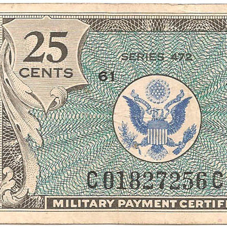 25 центов, 1948 год (472-я серия)