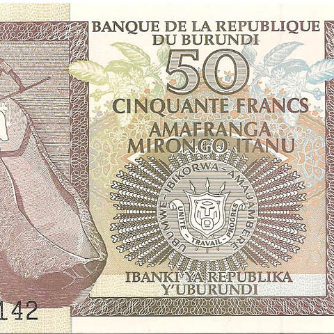 50 франков, 1999 год