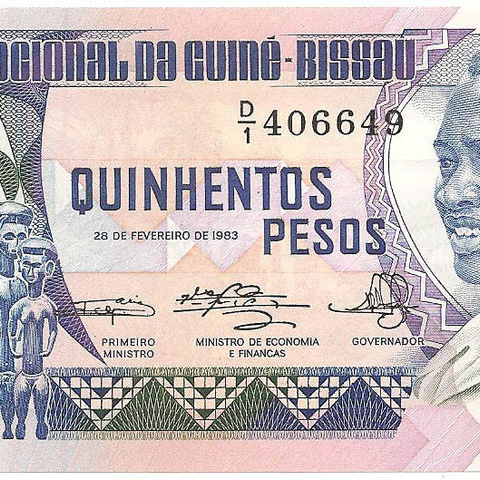 500 песо, 1983 год