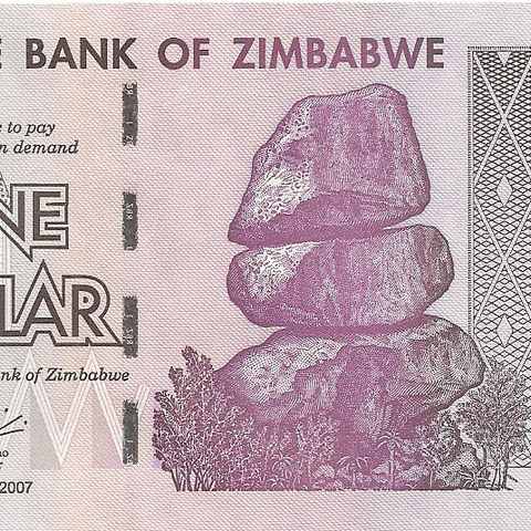 1 доллар, 2007 год