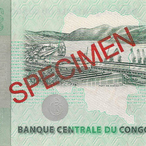 500 франков, 2010 год. ОБРАЗЕЦ