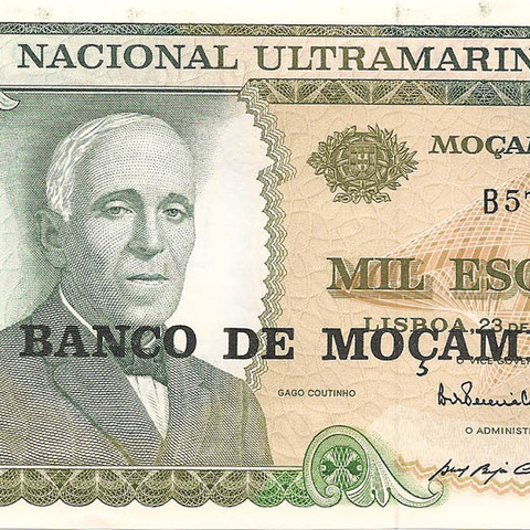 1000 эскудо, 1972 год