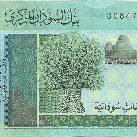 10 суданских фунтов, 2015 год