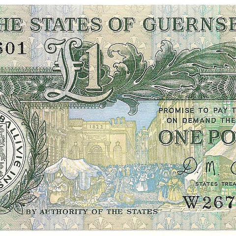 1 фунт, 1991 год UNC