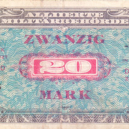20 марок, 1944 год