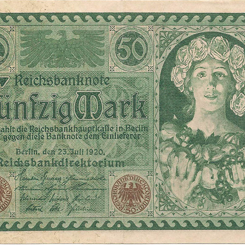 50 марок, 1920 год