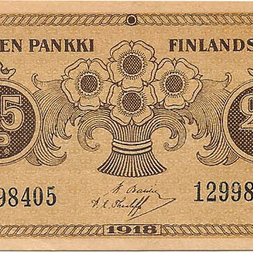 25 пенни, 1918 год