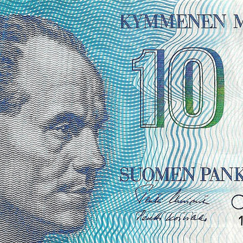 10 марок, 1986 год