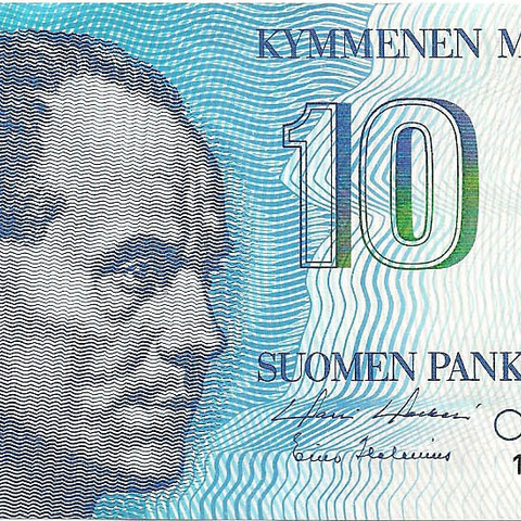 10 марок, 1986 год (иные подписи, 2)