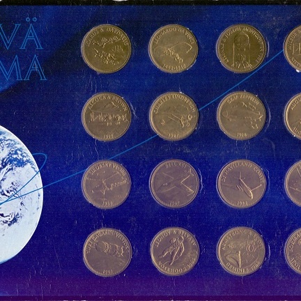История развития космоса - 20 жетонов