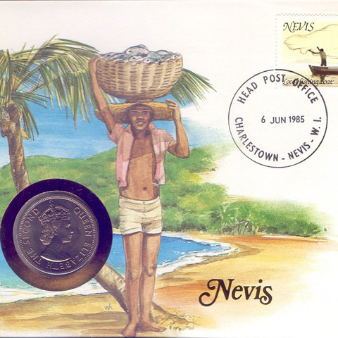 Невис - 5 центов, 1965 год