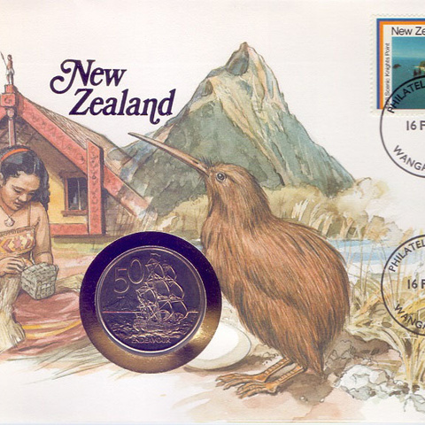 Новая Зеландия - 50 центов, 1982 год