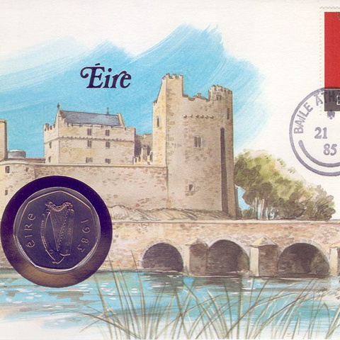 Ирландия - 50 пенсов, 1983 год
