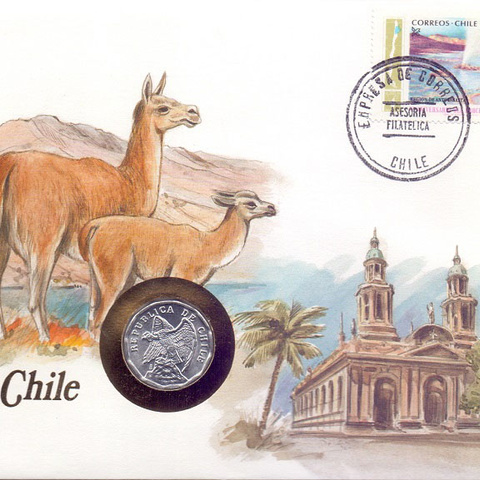 Чили - 10 сентаво, 1979 год