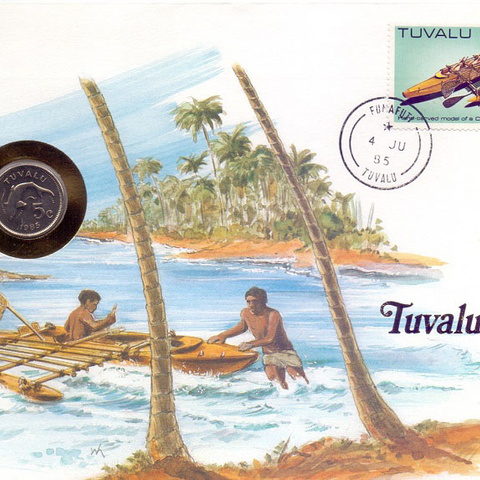 Тувалу - 5 центов, 1985 год
