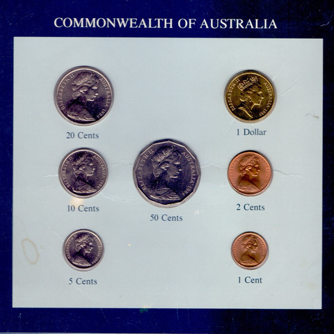 Австралия - набор разменных монет, 1984 год