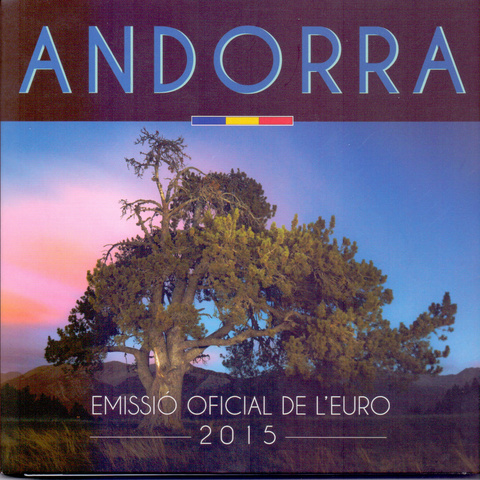 Андорра - Набор Евро, 2015 год